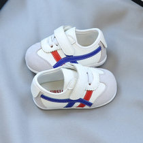 Men and women baby shoes leather baby soft bottom toddler shoes Spring and Autumn Autumn Winter cotton shoes 2021 do not fall shoes children shoes