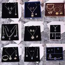 Jewelry Suit Complete Portfolio Crystal Jewellery Set Wedding Evening Dress Minimalist 100 Hitch Wedding Ornament Combined Dress