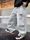 Boys' Jeans 2026 Spring and Autumn New Style Cool and Handsome Little Boys' Spring Pants Fashionable Children's Spring Straight-Leg Pants Trendy