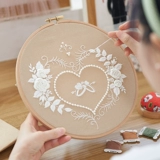 Набор материалов, трехмерная ткань, «сделай сам», с вышивкой, европейский стиль, свадебный подарок, подарок на день рождения