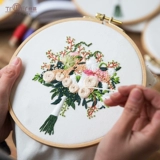 Трехмерный набор материалов для беременных, «сделай сам», с вышивкой, подходит для начинающих, свадебный подарок, европейский стиль