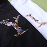 Набор материалов с буквами ручной работы для начинающих, шарф, с вышивкой, «сделай сам», подарок на день рождения