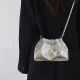 Niche Designer Bags for Women 2025 New Fashion High-End Chain Shoulder Crossbody Bag Pleated Bucket Cloud Bag