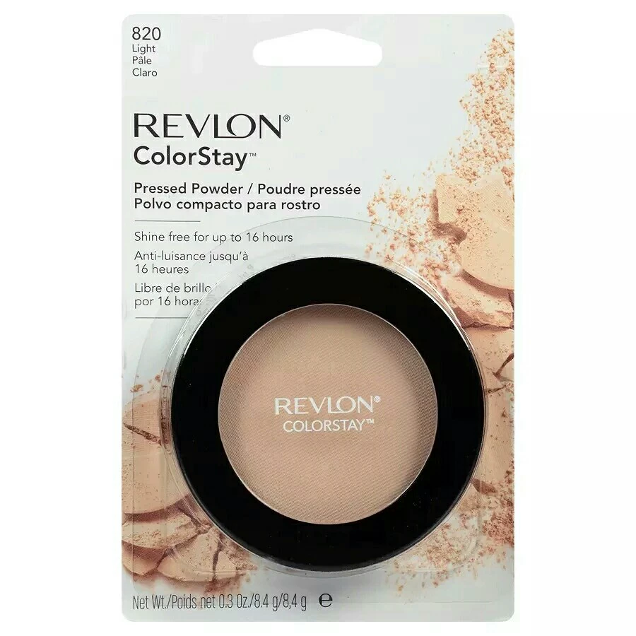 Phấn phủ Revlon không trôi màu, kiềm dầu, trang điểm lâu trôi, tự nhiên tươi tắn, trang điểm tông nude đẹp da, chống nắng tùy chọn 4 màu, thuế thấp - Bột nén