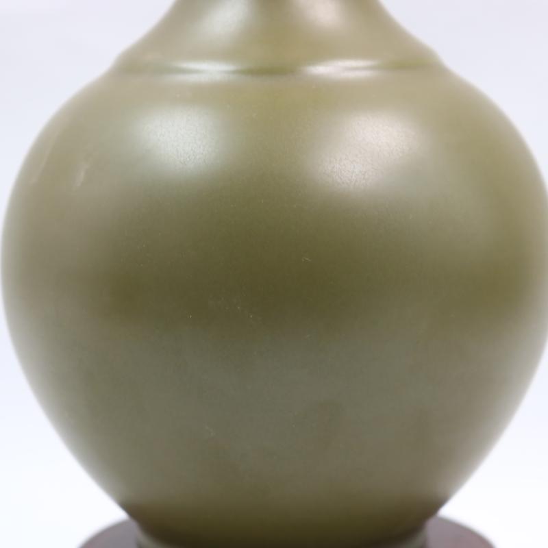 Jingdezhen ceramics glaze vase household adornment is placed at the end of the tea generic yongzheng antique antique handicraft