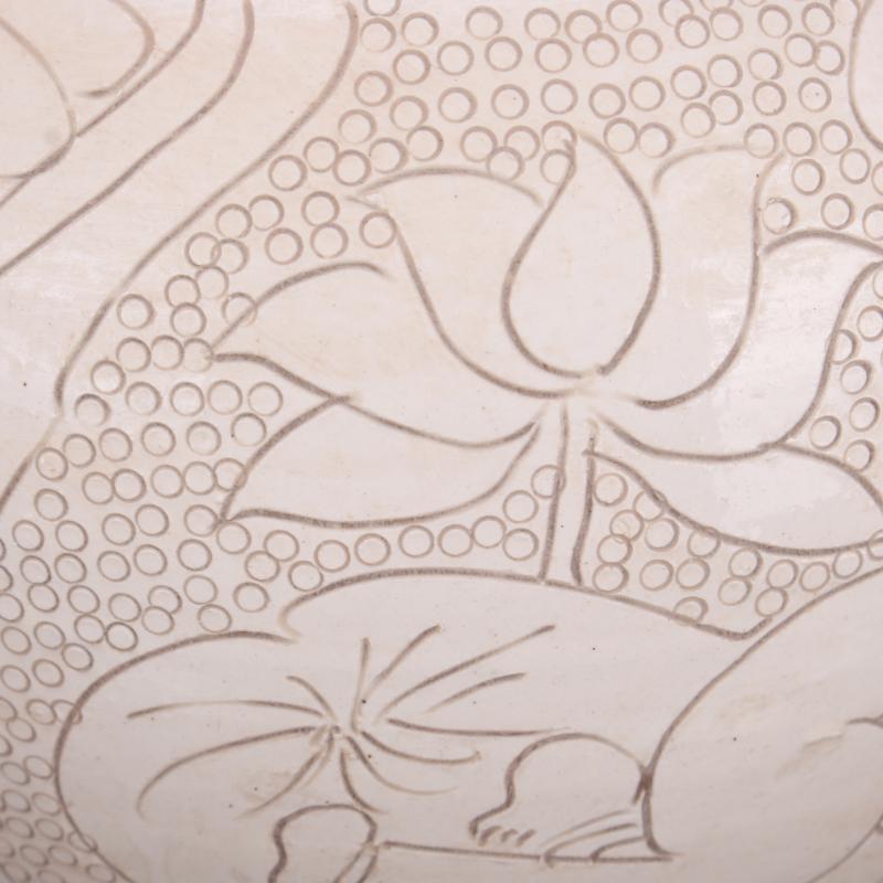 Jingdezhen imitation of the song dynasty magnetic state up meters Bai Ying, play the lotus pattern antique bottles of modern company in the hotel soft outfit furnishing articles