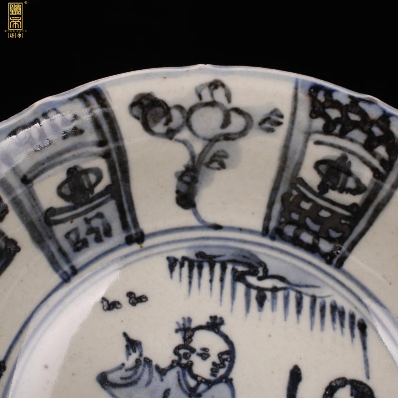 Jingdezhen imitation MingWanFu togeher with hand - made porcelain, poetic play bowls archaize retro decoration antique furnishing articles