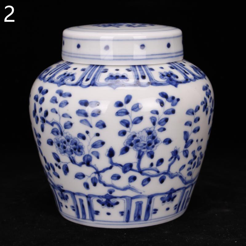 Jingdezhen hand - made kirin dragon grain day word wind canister caddy fixings antique ceramic tea set, tea is tea storage storehouse