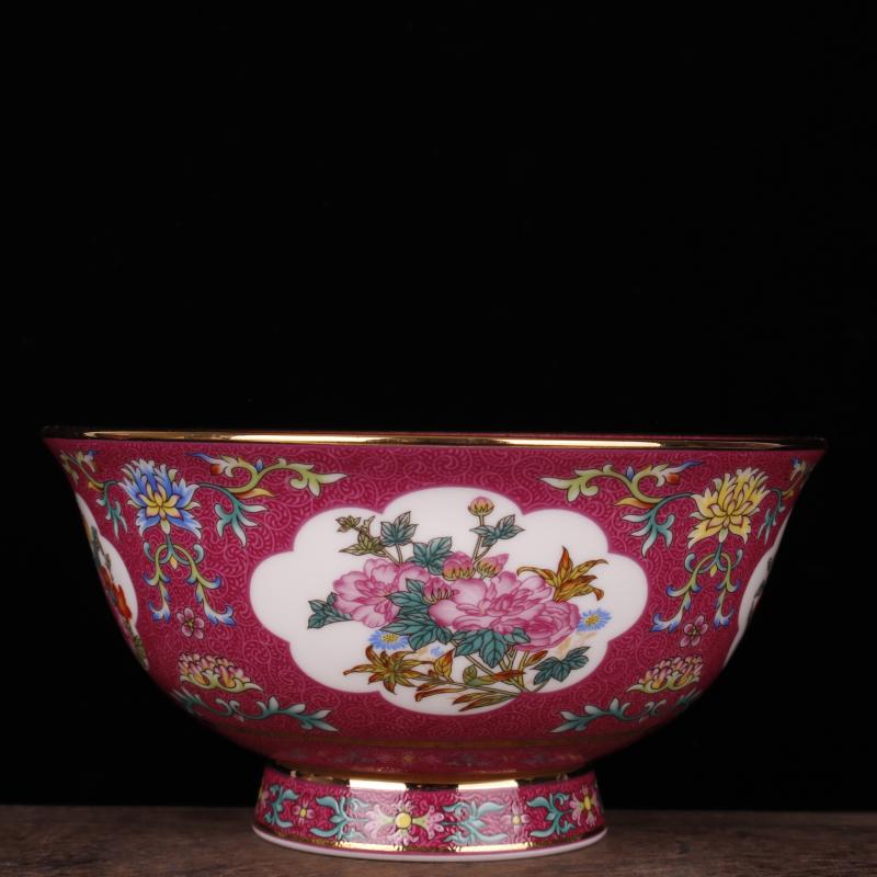 The Bucket color kirin bowl of blue and white guiguzi imitation qianlong classic soft adornment art porcelain, Chinese wind bowls furnishing articles