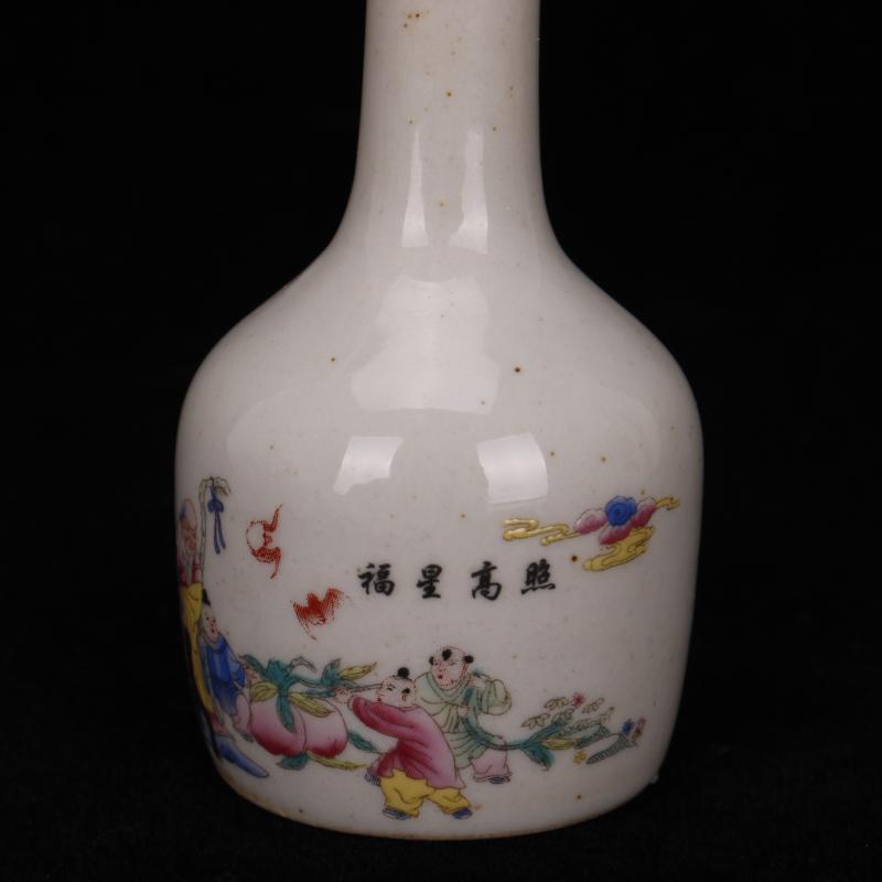 Jingdezhen archaize play jade antique old porcelain mini snuff bottle the study ancient frame to collect small place