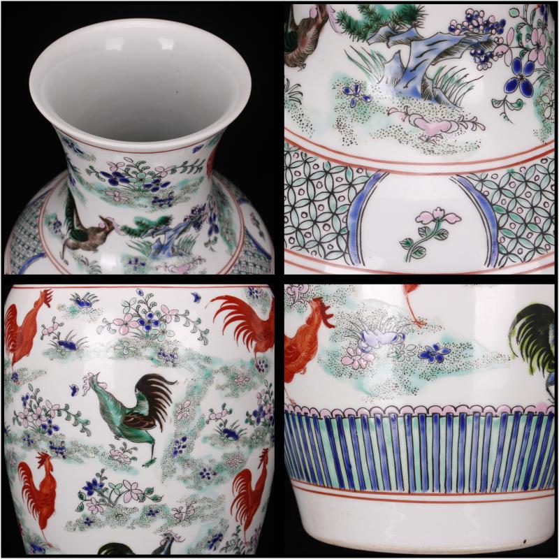 Jingdezhen imitation of the qing dynasty antique vases home furnishing articles of handicraft Chinese style restoring ancient ways furnishing articles for the collection