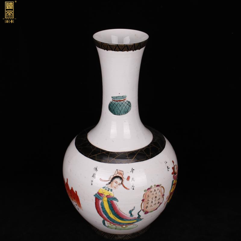 Jingdezhen all hand - made pastel grain design imitation the qing xianfeng years boutique collection level antiques antiques furnishing articles