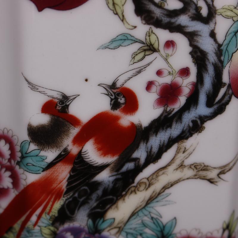 Archaize of jingdezhen porcelain porcelain industry of overall province of the republic of China company pen container antique household decoration as furnishing articles