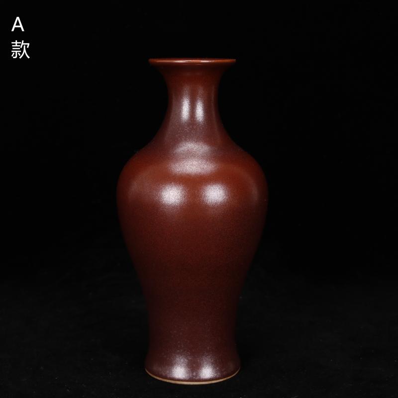 Jingdezhen system imitation antique antique antique old goods ceramic vases, sitting room ark of desk of Chinese style furniture decorative furnishing articles