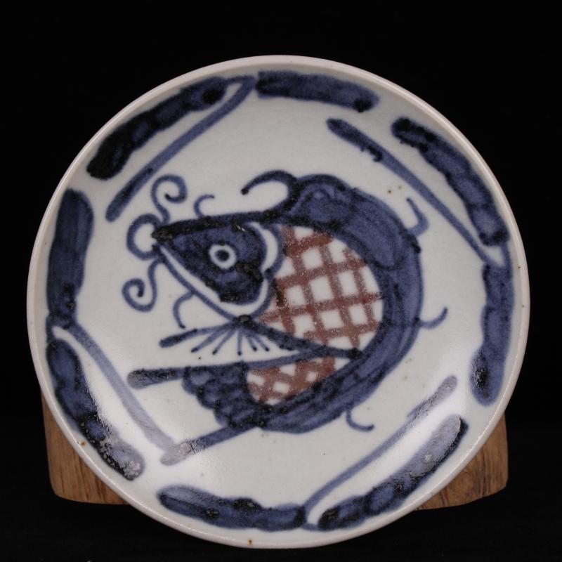 Archaize of jingdezhen blue and white porcelain best plate of restoring ancient ways household adornment furnishing articles, antique reproduction do old antique collection