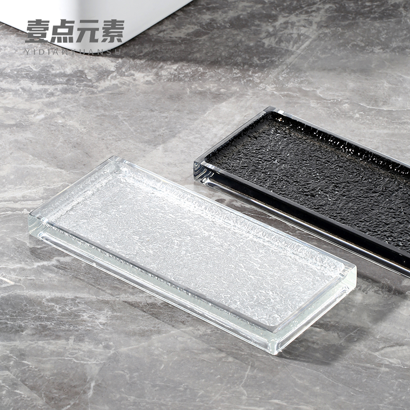 Hotel Hand Sanitizer Bottle Towels Bathroom tray Dressing Room Toiletries Bathroom containing supplies Like Plate Room Decoration Hem