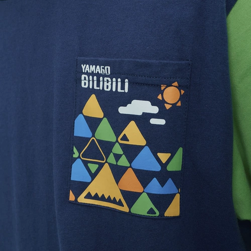 Bilibili, летняя футболка с коротким рукавом для отдыха, (в наличии на складе)