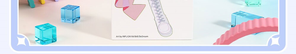 Official Link Click Dream Out paper stand printed paper material detail