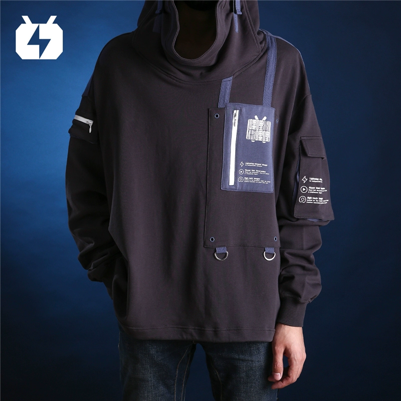 Siêu văn hóa điện đôi tiếng bíp bíp nhỏ TV có thể quấn trạm B hoodie xung quanh các yếu tố thứ hai anime - Carton / Hoạt hình liên quan