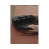 POLENE Osmo женская черная сумка на плечо из телячьей кожи