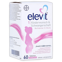 European direct mail German pharmacy Elevit Bayer Elevit elevit 1 segment 60 active folic acid vitamins