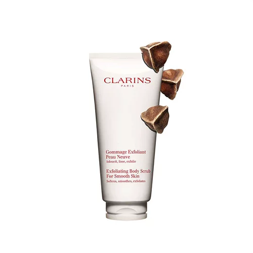 Clarins, шелковистый мягкий скраб для тела, 200 мл, бережная очистка