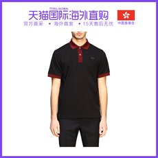 Рубашка поло 香港直邮prada 普拉达 黑色棉男士polo衫 ujn444-1c61-f0c0y