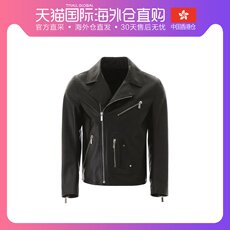 Куртка 香港直邮dior homme 男士黑色牛皮短款皮衣外套 013l410a-0443-90