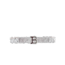 Hong Kong Direct Mail Balmain Balman Girl Logo Belt Child Clothing