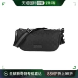 [99 Новый неиспользованный] Европейская прямая почтовая рассылка Gucci/Gucci Мужской черный простая старая цветочная полоса Сумка для грудной клетки