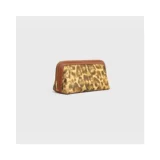 Европейская прямая почтовая рассылка Celine/Селин Triomphe Leopard Valley Cow Skilita маленькая косметическая сумка