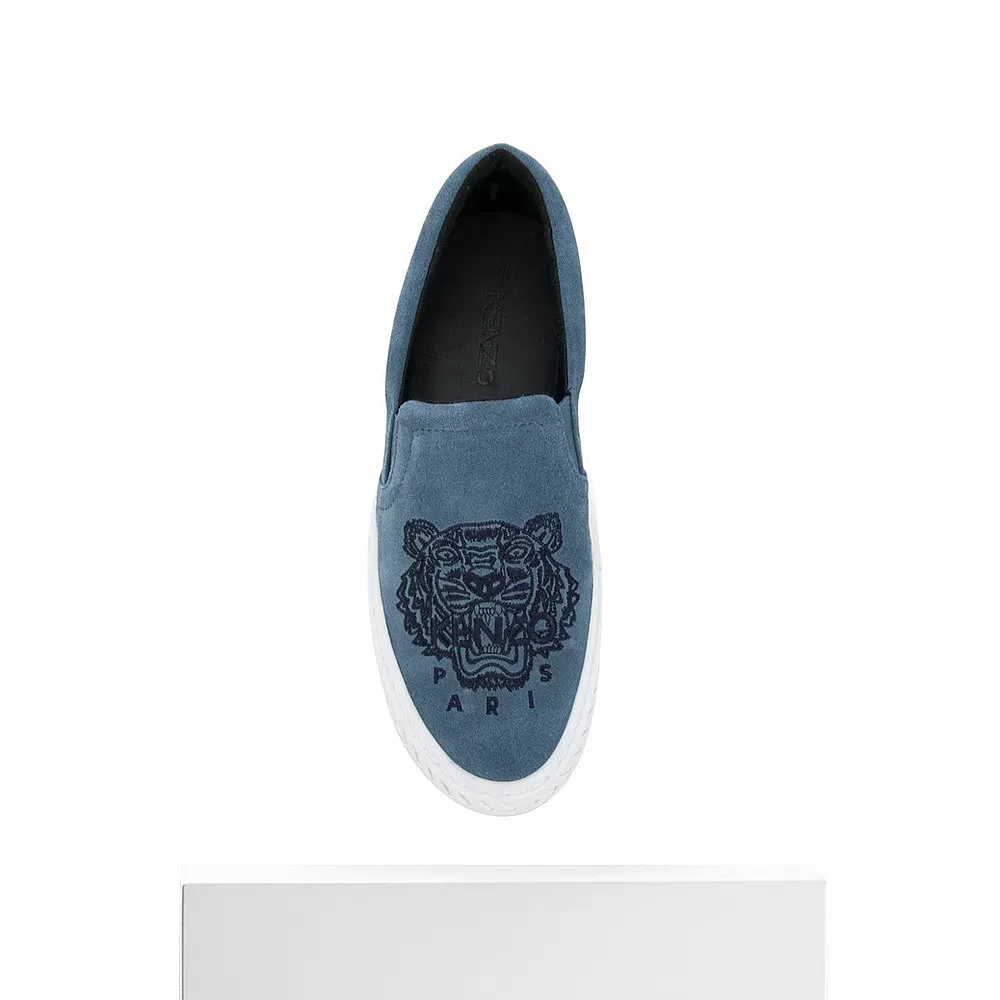 Гонконгская прямая почта Kenzo Takada Hyato госпожа Haze голубые туфли-слиперы FA6200L75-62