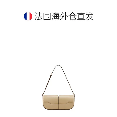 Европейская сумка с прямой почтовой почтой Polene Osmo женское бежевое плечо