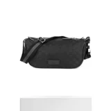 [99 Новый неиспользованный] Европейская прямая почтовая рассылка Gucci/Gucci Мужской черный простая старая цветочная полоса Сумка для грудной клетки