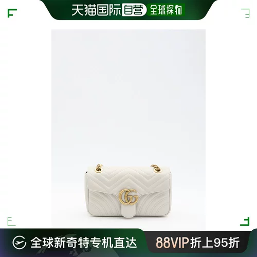 Прямая рассылка из Гонконга Gucci Gucci женская маленькая сумка через плечо GG Marmont сумка через плечо