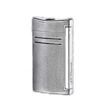 Self-operated｜S T Dupont French Dupont MAXIJET series silver mesh torch style windproof lighter