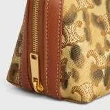 Европейская прямая почтовая рассылка Celine/Селин Triomphe Leopard Valley Cow Skilita маленькая косметическая сумка