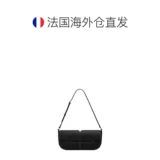 POLENE Osmo женская черная сумка на плечо из телячьей кожи