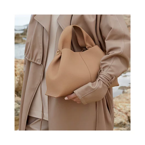 Европейская прямая почтовая почта Polene Numero Neuf Bordeaux Red Lychee Patter