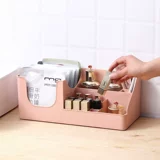 Настольная косметическая коробка для хранения, туалетный столик, маска для лица, помада для ухода за кожей, система хранения