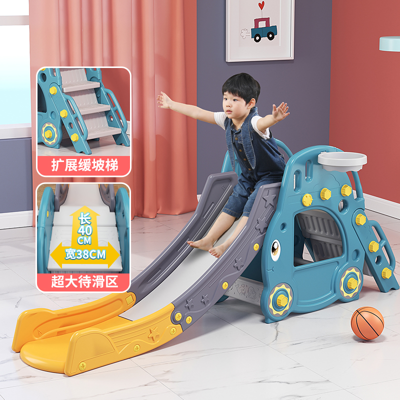 Slide Ladder Children Indoor Home Baby Slide Slides Small Folds Fold Kid Baby Slide Car Containing Toys
