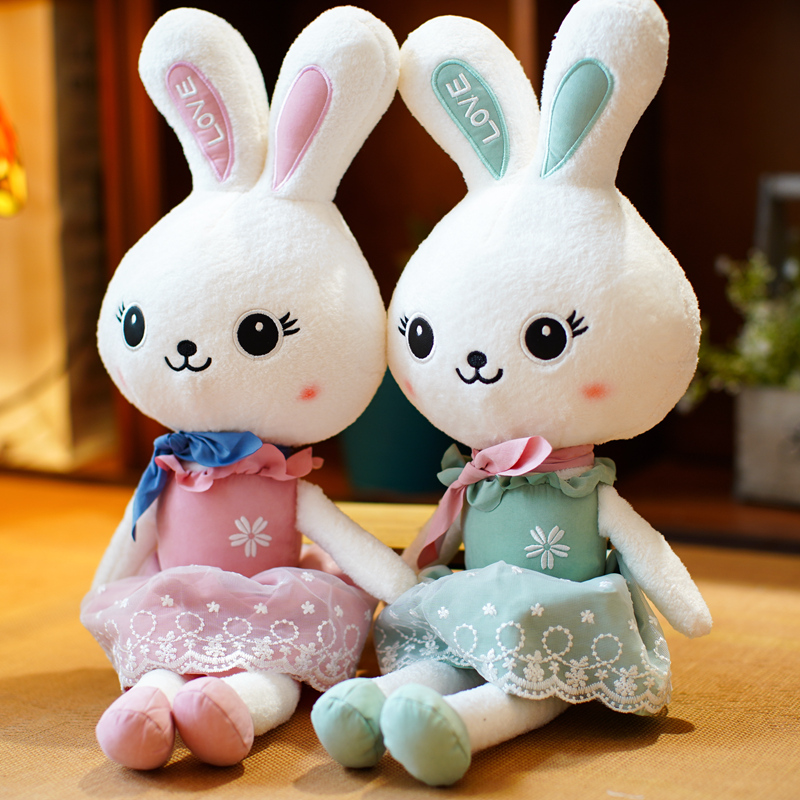 Bunny Plush Toy Rabbit Doll Large Sleeping Pillow Doll Doll Children's Day Gift