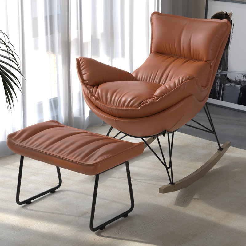 Rocking chair Lying Chair Lobster Chair Balcony Home Casual Sloth Sofa Net Red Nordic Gig-Lavish Chair