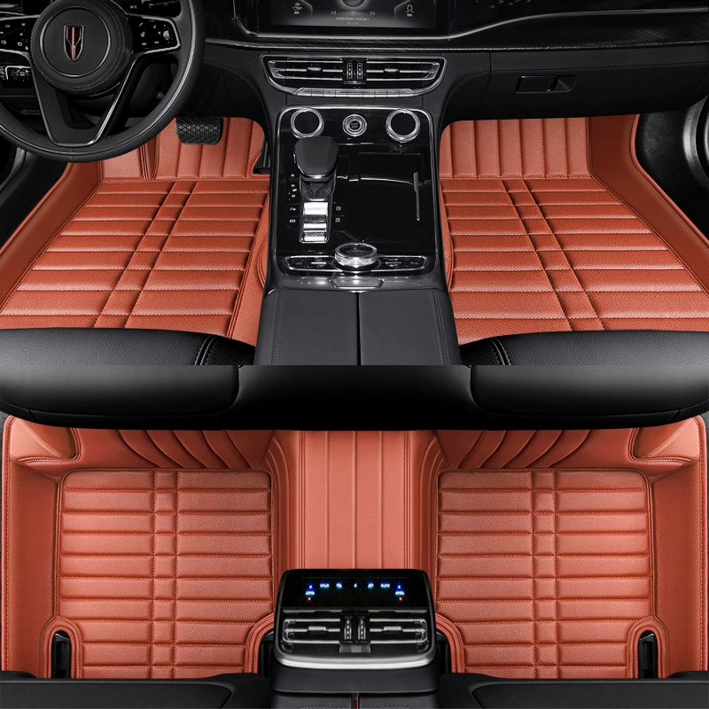 Thảm lót sàn ô tô bao bọc toàn bộ bằng da Hongqi HS5 E-HS9 E-HS3 H7 HS7 E-HS9 H9 H5 thảm lót sàn fortuner 2019 
