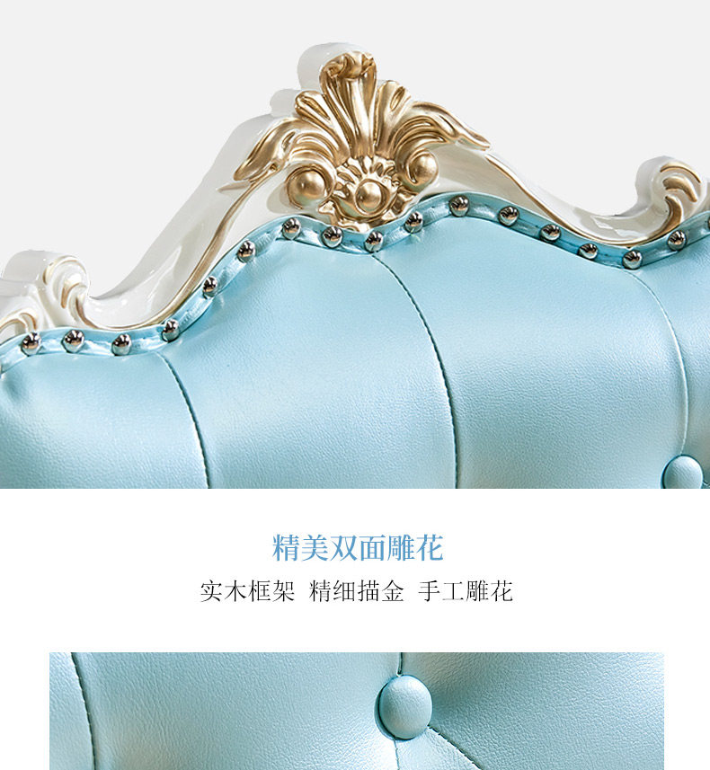 Мраморный стол 欧式餐桌椅组合现代简约家用小户型长方形实木大理石台面简欧餐桌