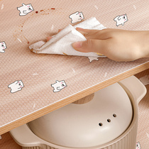 Kitchen drawer mat paper waterproof and oil-proof kitchen cabinet non-stick thickened easy to clean anti-fouling moisture-proof and oil-proof paper mat