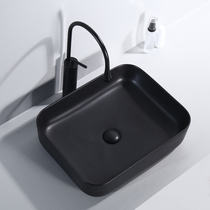 Gobiges rectangular color wash basin dark green Taiwan Basin home balcony wash basin Nordic washbasin