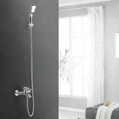 Gobiges simple shower bathroom switch hot and cold bathtub faucet triple Bath Bath mixing valve