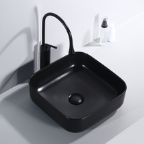 Gobiges color basin square gray wash basin toilet basin black simple washbasin