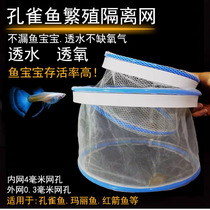 Fish tank isolation net isolation box guppy breeding box betta incubator breeding box suspended offspring separation net